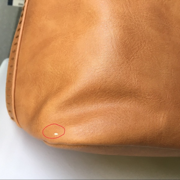 Satchel Bag Handbag - Cognac Color-B1 - Picture 8 of 8